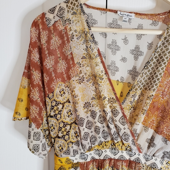 SUMMER - Long\lightweight pattern dress - Picture 2 of 3